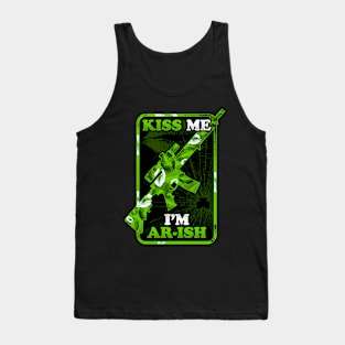 Kiss me I'm Ar-Ish Tank Top